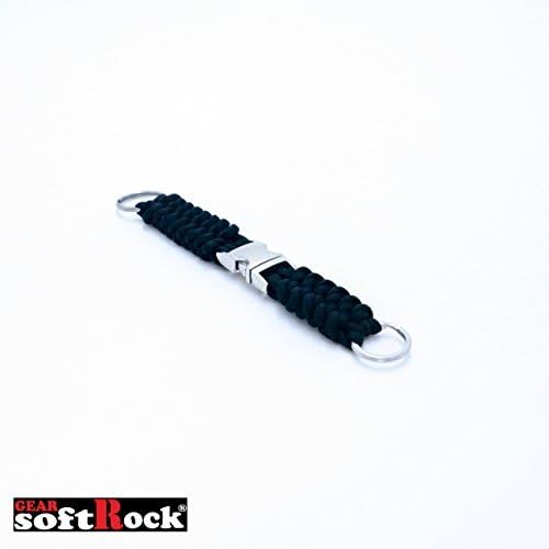 Softrock Gear ST-SRG-DKC Detachable Survival Durable 550-lbs Paracord Keychain, Color: 8 to Choose from