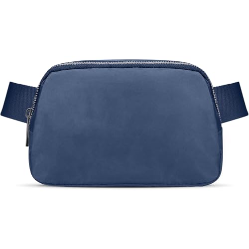 Image of JSJ Mini Fanny Pack for Women & Men,Valentines Day Gifts for Girls Teens Kids Daughter Sister Her,Trendy Stuff Crossbody Bags Cute Everywhere Belt Bags. (Blue)