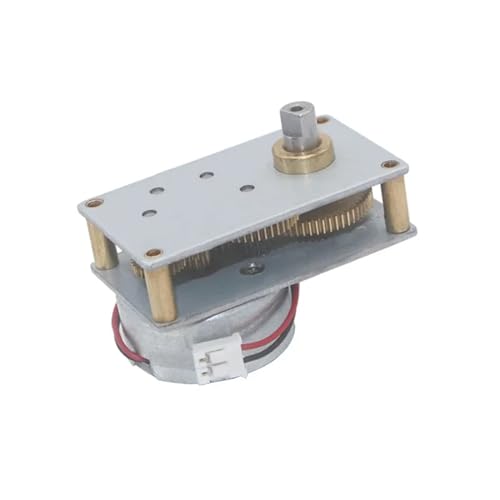 Moteur à engrenages CC 6V 27 tr/min ZB4124-300 avec vanne basse vitesse en métal