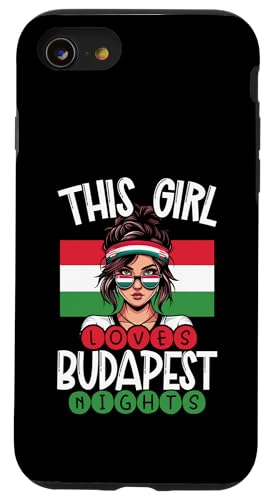 This Girl Loves Budapest ハンガリーのプライド マジャール ハンガリー スマホケース iPhone SE (2020) / 7 / 8 用