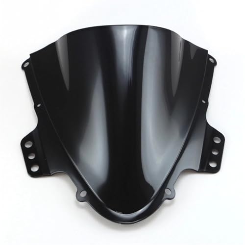 Pare-brise moto double bulle noir pour Suzuki GSXR 1000 K5 2005 2006