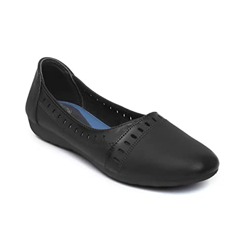 Image of Zoom Shoes Leather Casual /Formal Bellies for Women /Girls Adults Super Comfortable with Lightweight and Slip Resistant Sole A-125