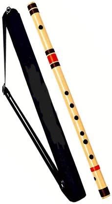 C Sharp Medium Professional Flute, 18.5 Inches with Free Carry Bag Bamboo Flute-image-48