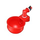 bebederos automaticos pajaros Material y uso: estos vasos de riego automático están hechos de materiales de alta calidad y un muelle de acero inoxidable, duradero, sin fugas, seguro de usar.