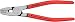 Produktbild KNIPEX Crimpzange für Aderendhülsen mit Fronteinführung mit Kunststoff überzogen 180 mm 97 81 180