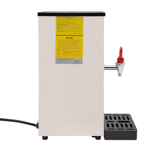 Image of Hot Water Dispenser, Commercial Tap-Operated Water Boiler, 110V 1500W Step-by-step Fast Heating Electric Water Warmer, Temperature Control 86-212F for Boba Tea Coffee Office Restaurant (10, Liters)