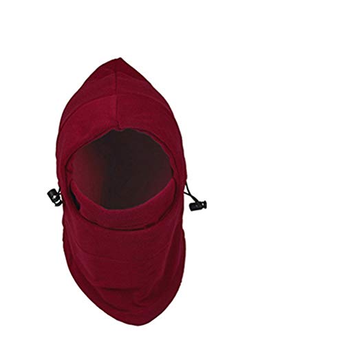 Faviye Pasamontañas eléctrico Pasamontañas Capó Calentamiento Máscara Facial para Deportes al Aire Libre