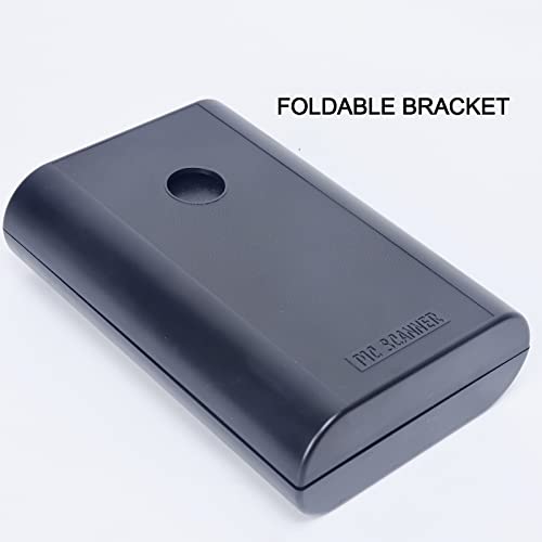 Mobile Film Scanner - Scanner per diapositive e negativi da 35 mm/135 mm, con staffa pieghevole, supporto per montaggio e condivisione per bambini