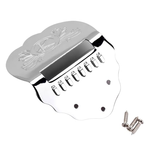Premium Metal Mandolin Tailpiece Durability and Stylish Replacement Part