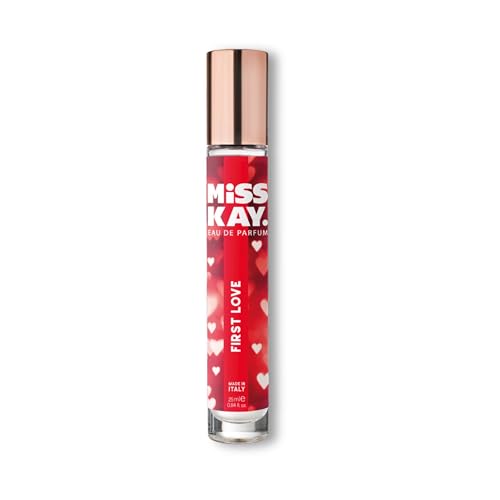 First Love – MISS KAY – Eau de Parfum Femme – 25 ml – Parfum Floral & Fruité – Notes...