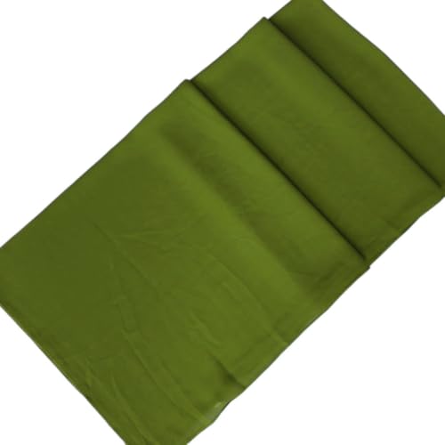 Image of LMVERNA Solid Color Bubble Chiffon Scarf for Women Fashion Soft Hijab Long Scarf Wrap Scarves