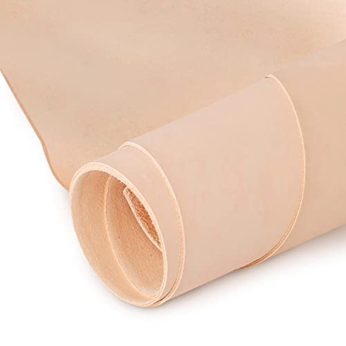 Vegetable Tanned Leather Sheets for Crafts - Tooling Leather, 1.8-2.1mm
