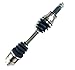 DTA Pair Front CV Axles Compatible with 2009-2011 Club Car XRT 950 – Front Left and Right Set – Replaces OEM 103417701, 103638101