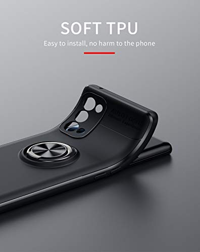 FTRONGRT Cover per Oppo Find X3 Lite, Staffa ad