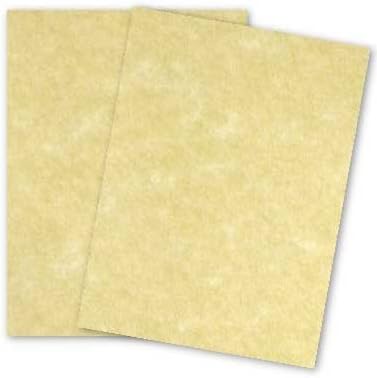 Astroparche - ANCIENT GOLD - 8.5 x 11 Parchment Card Stock - 65lb Cover - 250 PK by Neenah Astroparche