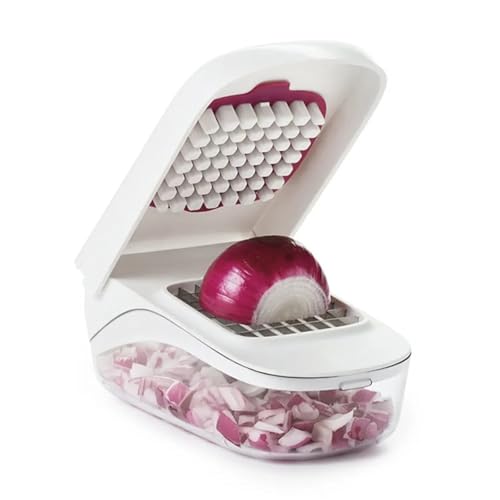 Cortador manual para vegetales con cuchilla acero inoxidable miniatura 1