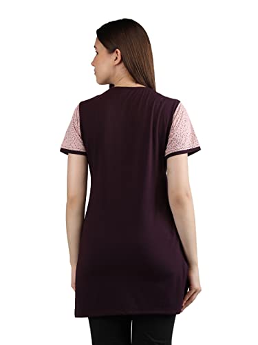 Image of Duchess Regular Fit Women Stylish Long Top | Tshirt for Women