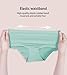 Linzama Teen Girls Underwear Seamless Big Girl Panties Underwear Size 13-14Years Multipack