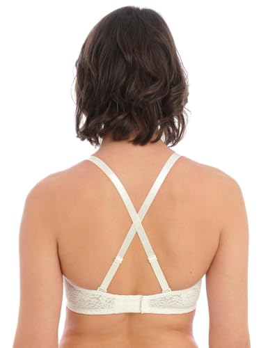 Image of Wacoal Halo Lace Strapless Underwire Bra