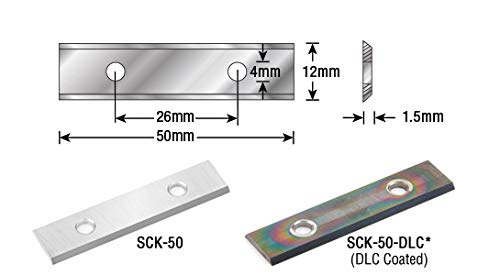 ICK-30-DLC Solid Carbide 2 Cutting Edges Diamond-Like Carbon  DLC Solid Carbide 2 Cutting Edges Diamond Like Carbon Dlc Coated Insert Knife Solid Wood 29 5 X 12 X 1 5mm - View #6