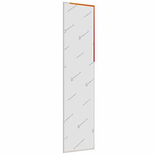 Image of Scholar Art Hobby Series 04 Oz (230 GSM) 100% Cotton Canvas Panel Board for Painting (White Blank Canvas Boards for Acrylic Paint, Oil Paint, Wet & Dry Media) | 06 inchx20 inch (15x50 cm), Pack of 12