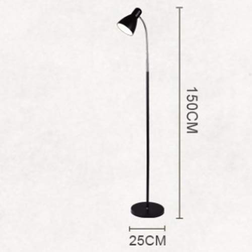 Lámpara de pie moderna E27 de metal para iluminación interior de diseño nórdico 8