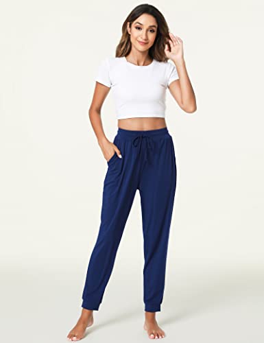Image of LazyCozy Bamboo Viscose Jogger Pajama Pants for Women