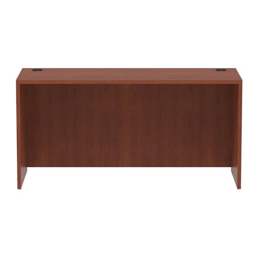 Alera Valencia 60 by 24 by 29-12-Inch Credenza Shell, Medium Cherry Frame/Top - Image 7
