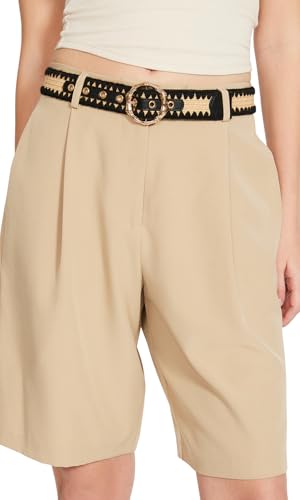 Anne Klein Women's Metal Bamboo Buckle Pant Belt2