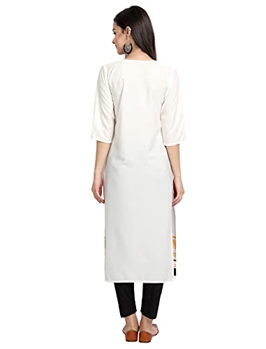 Image of Women's Crepe Straight Kurta