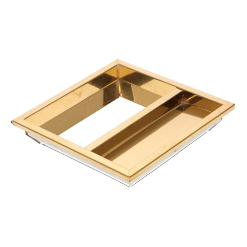 ABOOFAN Metal Garbage Can Lid Stainless Steel Replacement Cover for Outdoor Trash Bin with Integrated Ashtray for Hotels and Public Spaces Sleek Design Sturdy and Capacity