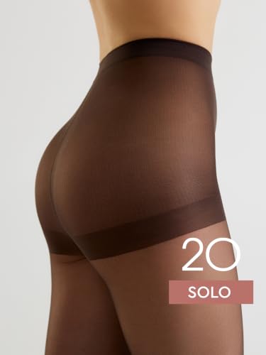 Image of Conte Tights Classic Sheer Semi-Matte Pantyhose Solo 20 Den