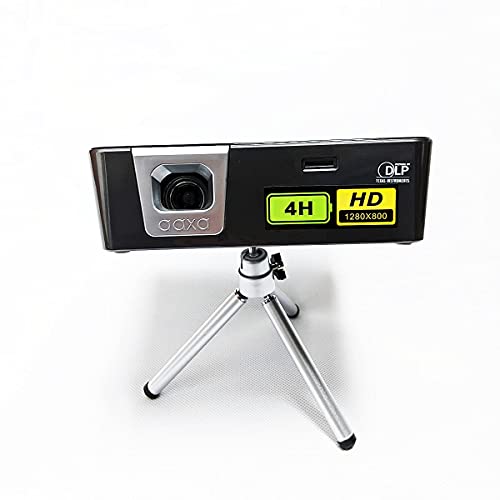 Aaxa Technologies P6X 1000 Lumen, 4 Hour Battery Usbc Video Wifi/Bt Wireless Mirroring Portable Mini Projector Dlp 1080P Support 30000 Hours Led Hdmi/Usbc/Usb/Microsd thumb #5