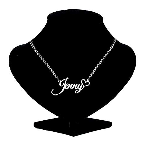 CharmSStory Sterling Silver Name Necklace Personalized Customized Prime Pendant for Girls Boys Men Women3