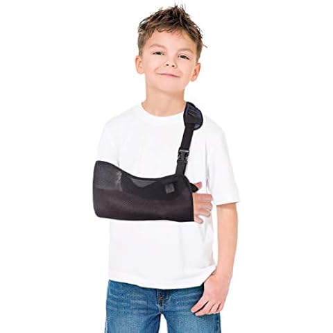 Armschlinge atmungsacitv mit weich gepolstertem Schultergurt- Schwarz - XX-Small Cover