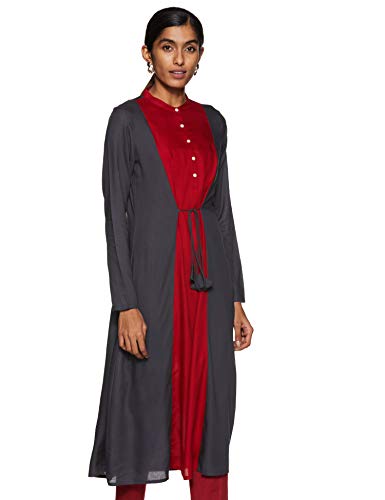 Image of Amazon Brand - Tavasya Women's Rayon Regular Kurti