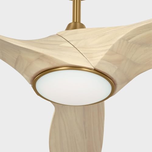 Generation Lighting Selen Smart 60 Inch LED Ceiling Fan in Burnished Brass by Generation Lighting - Used condition - Image 2