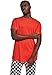 Produktbild Urban Classics Herren Shaped Long Tee T-Shirt, Orange (bloodorange), XS
