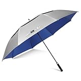 NINEMAX ゴルフ傘 日傘 62/68インチ 大きい UVカット スポーツ観戦 二層構造 おしゃれ 超撥水 耐強風 丈夫 晴雨兼用 収納ポーチ付き