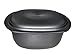 Tupperware 9681 Ultra Pro avec Couvercle, Silicone, Noir, 30 x 22.6 x 11.7 cm