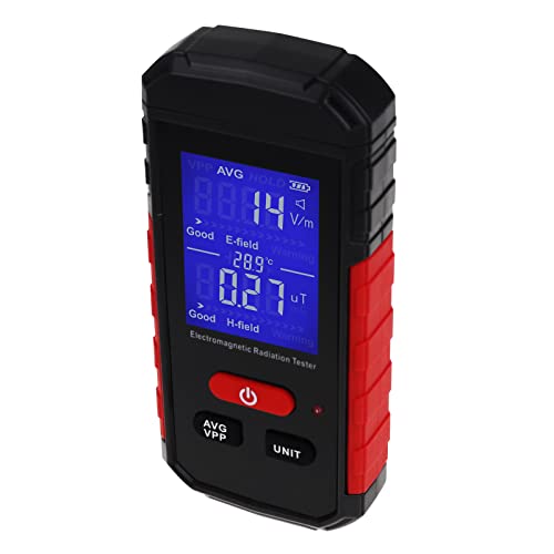 Medidor Digital EMF Detector Radiación y Temperatura miniatura 1