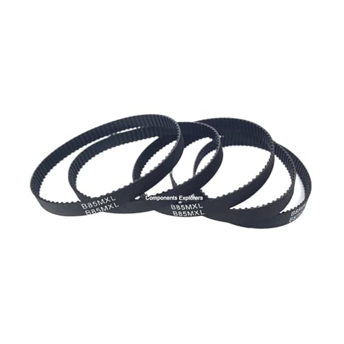 Courroie MXL à faible vibration en caoutchouc synchrone 6mm - 3