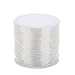 Produktbild Pelloy 0,5 MM Elastikband, Perlenschnur, Elastischer Schnur, Gummikordel, verwendet in DIY Handwerk/Schmuck/Armband, transparent, 100M