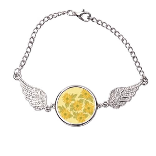 Bracelet ailes d'ange en métal pour sublimer vos tenues de soirée taille M