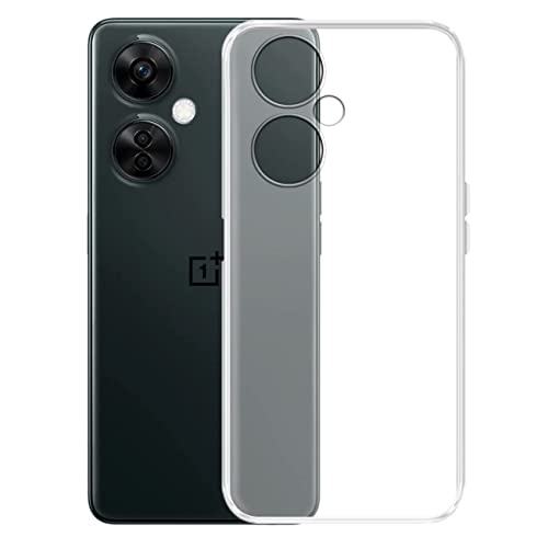 Image of COVERBLACK Rubber Back Cover for OnePlus CPH2467 / Nord CE3 Lite - Transparent