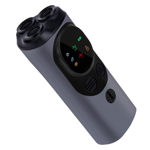 Mcbazel Ahuyentador de Perros, Dispositivo Ultrasónico Antiladridos de Largo Alcance 30 Pies, con 2 Modos de Ultrasonido y Linterna Estroboscópica, para la Mayoría en Interiores y Exteriores