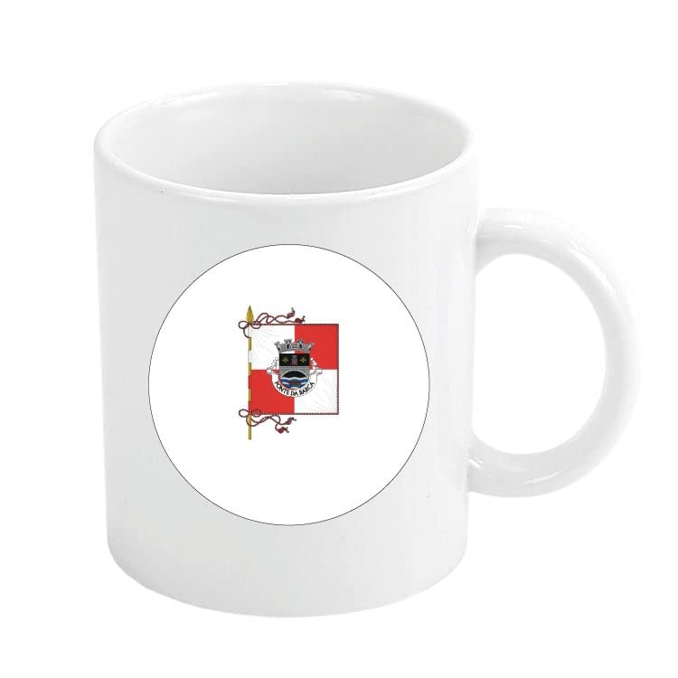 Miniatura 1 de ASTUR PINS - Mug FLAG PONTE DA BARCA - LIST OF PORTUGUESE MUNICIPAL FLAGS - PORTUGAL - 350ml, 11 oz, coffee cups, home essentials, specially for