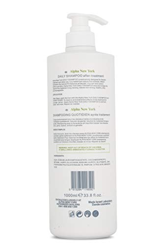 Daily Shampoo keratin hair repair 1000ml anti humidity 100% sulfate Free image 4