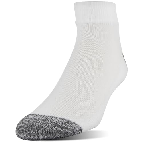 Gildan Men's Polyester Half Cushion Low Cut Socks, 12-pack2