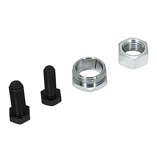 Image of Pit Posse PP3133 Crank Puller Installer Tool Kit for 2 Stroke Engine - Assemble Vertically Split Crankcases - Includes Adaptors for C-Clip Crankshafts - for Motorcycle ATV UTV Honda Suzuki Yamaha